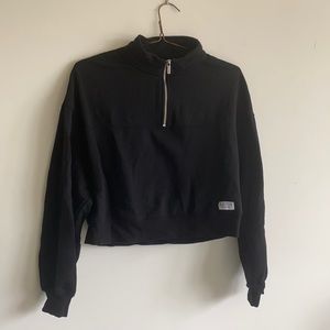 Crop Zip Sweater
